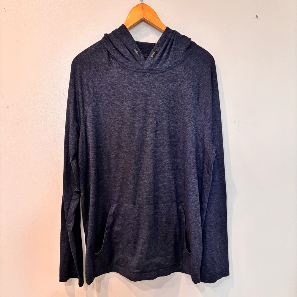 Alo Yoga Performance Athletic Stretch Pullover Hoodie Sweater Men’s Size Large